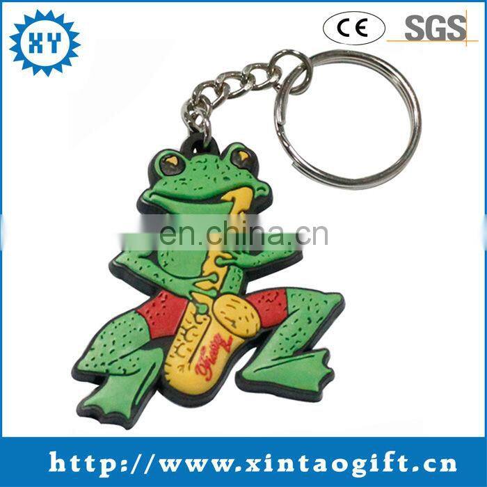 2016 Special design soft pvc keychain
