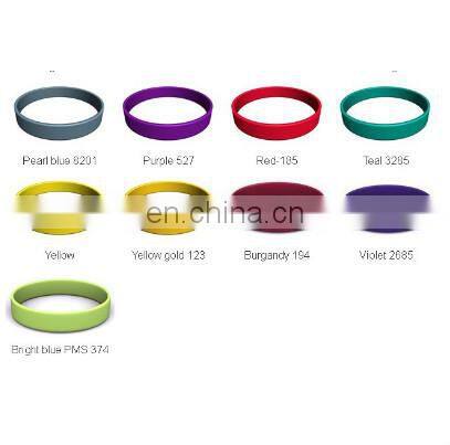 Bottle price thick silicone bracelet for summer camp