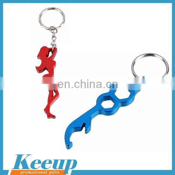 China Wholesale Customized Metal Keyring Bottle Opener for Giveaways