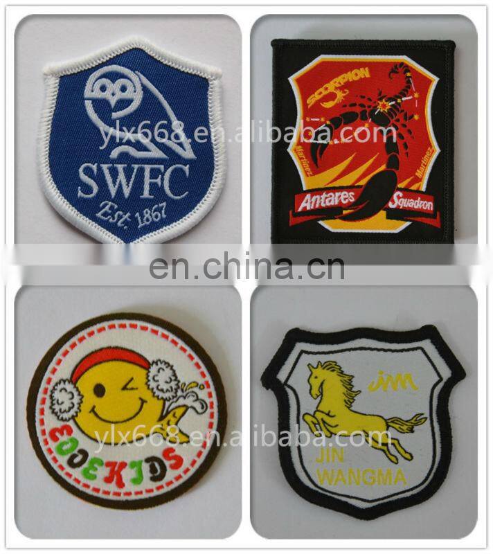 2015 Top grade school uniform woven badge