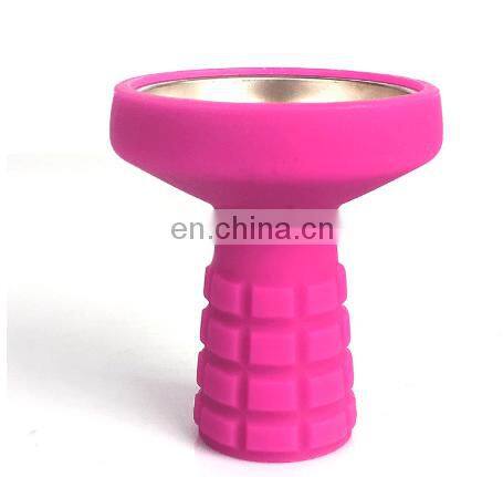 Excellent quality Unbreakable Flower Silicon Hookah Bowl