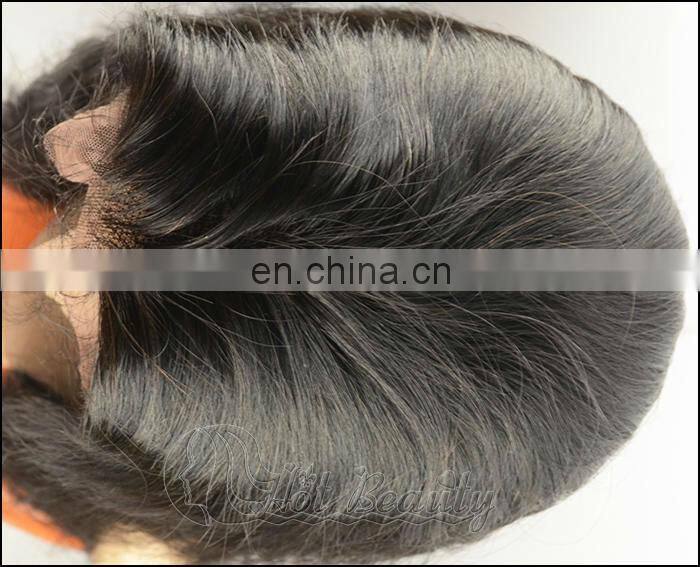 Fashionable in style 28 inches brazilian body wave hair full lace wig