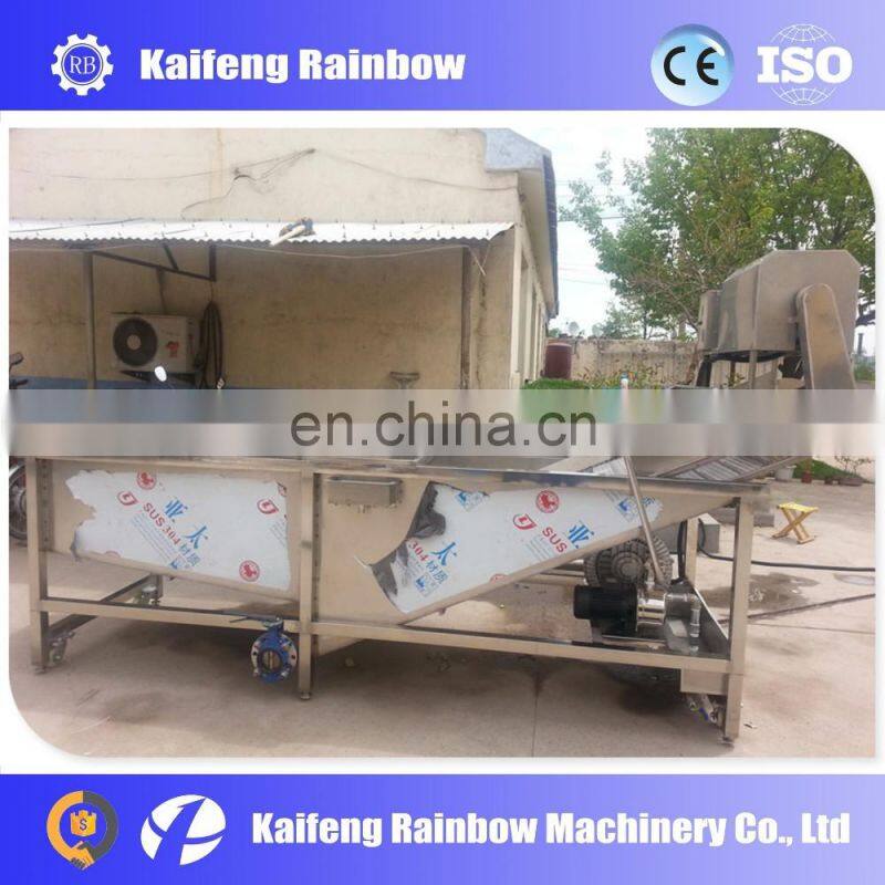 Good Feedback High Speed 500kg/h Industrial Automatic Fruit Washer Dryer Vegetable Washing Machine
