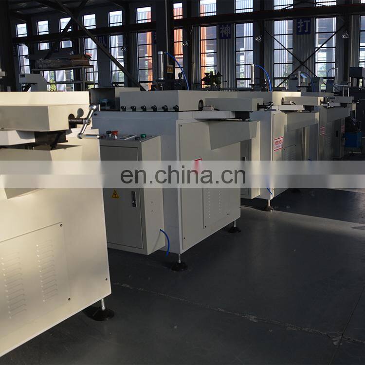 Aluminum corner crimping machine aluminium