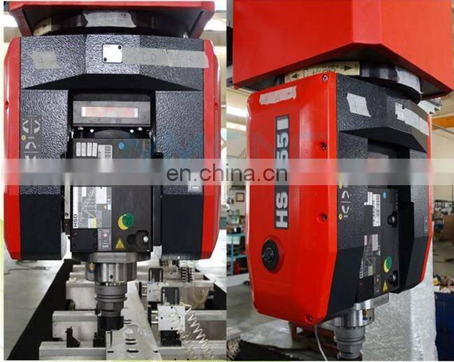 Heavy gantry type 5 Axis cnc milling machine for aliminum and UPVC price