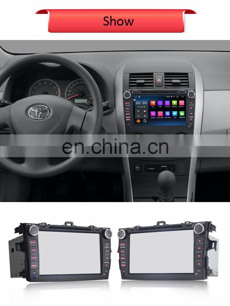 Hot sale 8 inch special capacitive touch screen car Radio GPS Navigation Built-in GPS