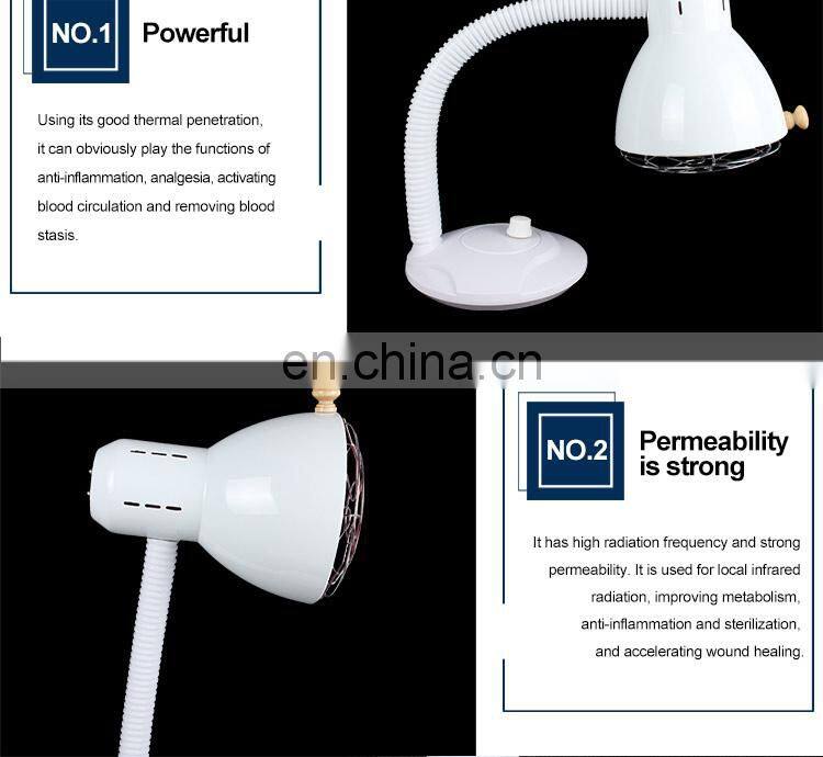 Portable Infrared Lamp Red Light Therapy Full Body with Stand for Skin Beauty