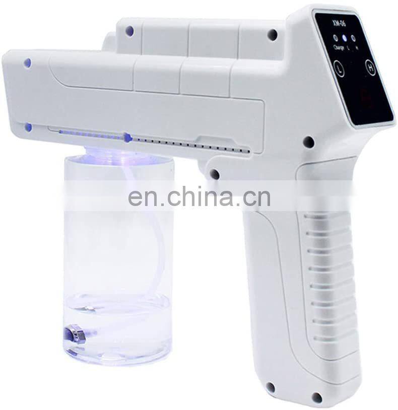 Portable Handheld Rechargeable Nano Atomizer Gun Electronic Display Sprayer Machine