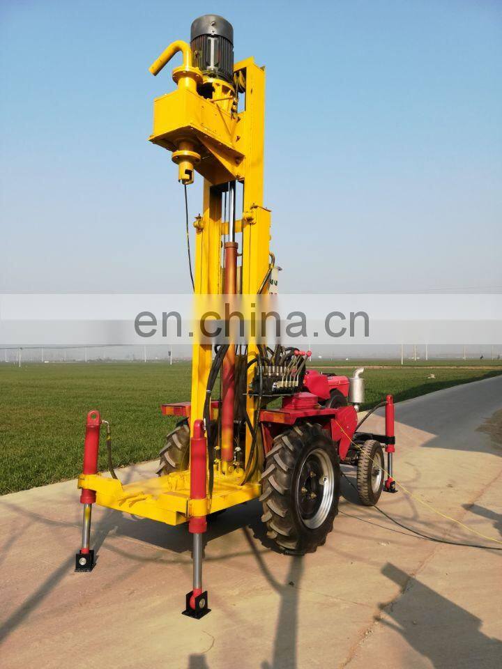 HY-240 small portable hydraulic water drilling machine Water Well Drilling Rig for water wells