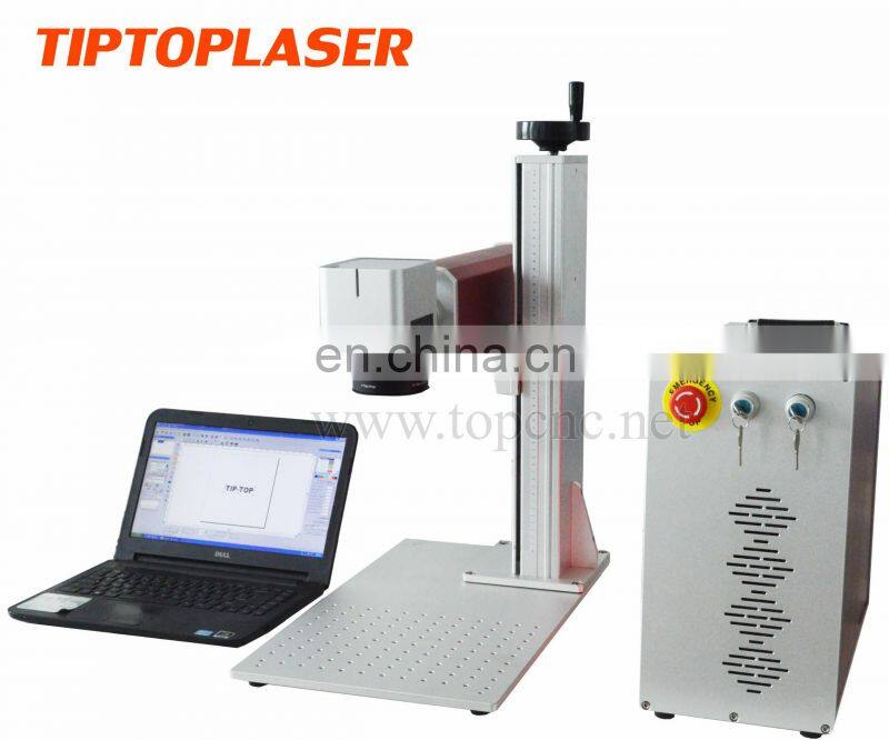 Most popular China 20W 30W 50W 100W CO2 / Yag / Fiber Laser Marking Machines for metal