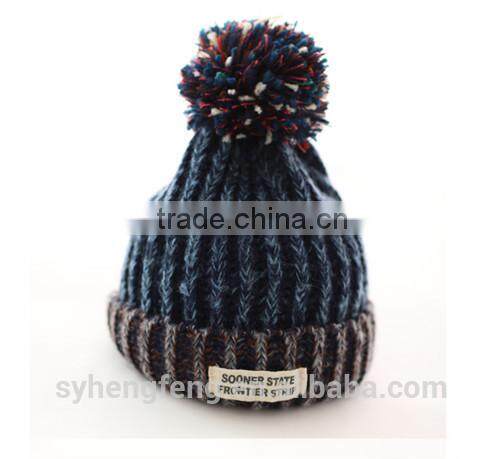2015 Winter hot style unisex knit hat crocheted hat