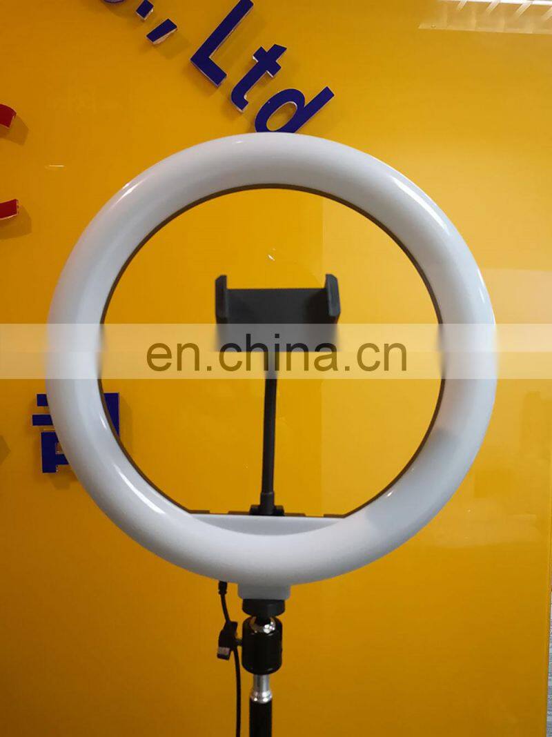 New LED Selfie Ring Light With 1.6 Meter Cell Phone Holder Tripod Stand for Live Stream Makeup