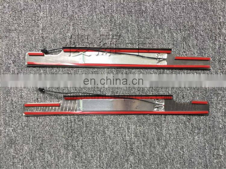 G CLASS welcome pedal with A style lights for W463 style fit for G63 G65 G500 G350 auto door sills welcome pedal sliver trims