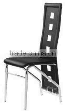 Modern chair PVC throne chair, Chrome leg Chair for dining room PDC14991