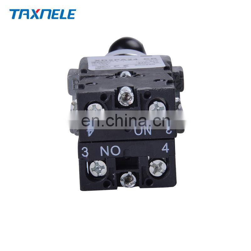 1NO 1NC XD2PA12 XD2PA22 2NO 2NCXD2PA14 XD2PA24 Momentary Latching Toggle Joystick switch Controllers, monolever on off switch