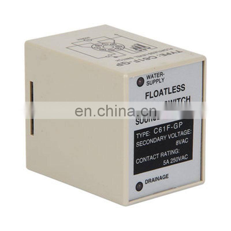 C61F-GP level relay C61F - GP water level controller relay switch pump automatically switches with base, flow switch