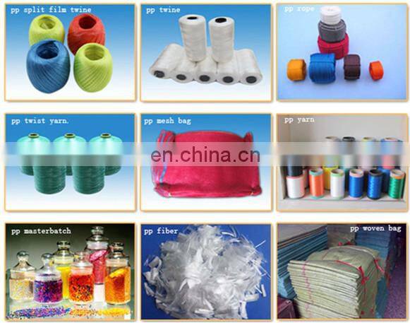 900D High Tenacity Pp Twisted Yarn 60TPM for Sewing Bags