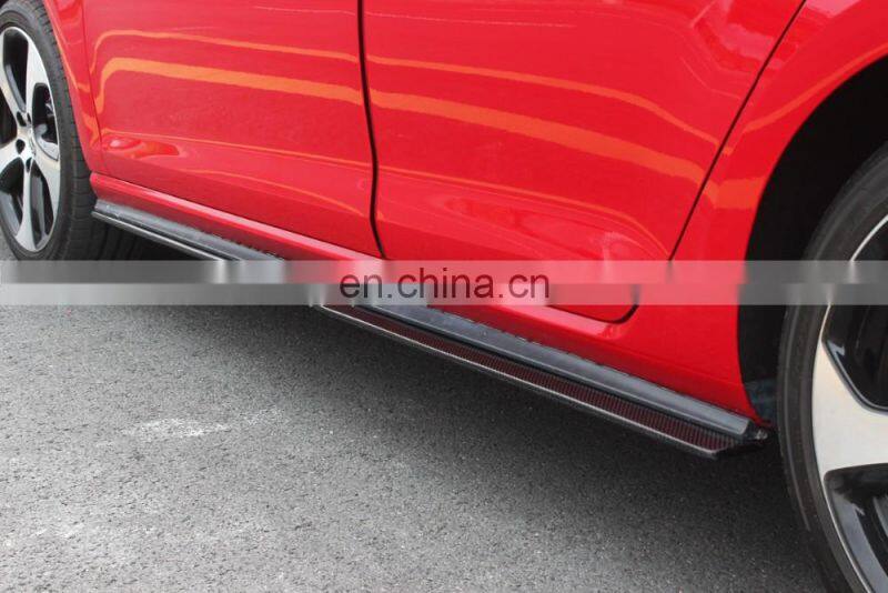 Newly Carbon Fiber Side Skirts for VW Golf 7 VII MK7 GTI RZ Style