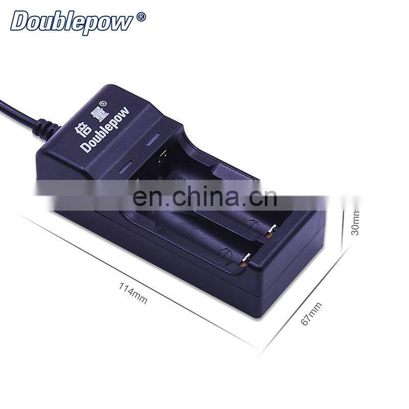 Doublepow DP-UK22 Intelligent 2 Slots USB Battery Charger for 1.2V AA, AAA Ni-MH Ni-CD Rechargeable Battery