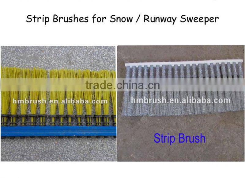 Strip Brushes for Snow Runway Sweepers