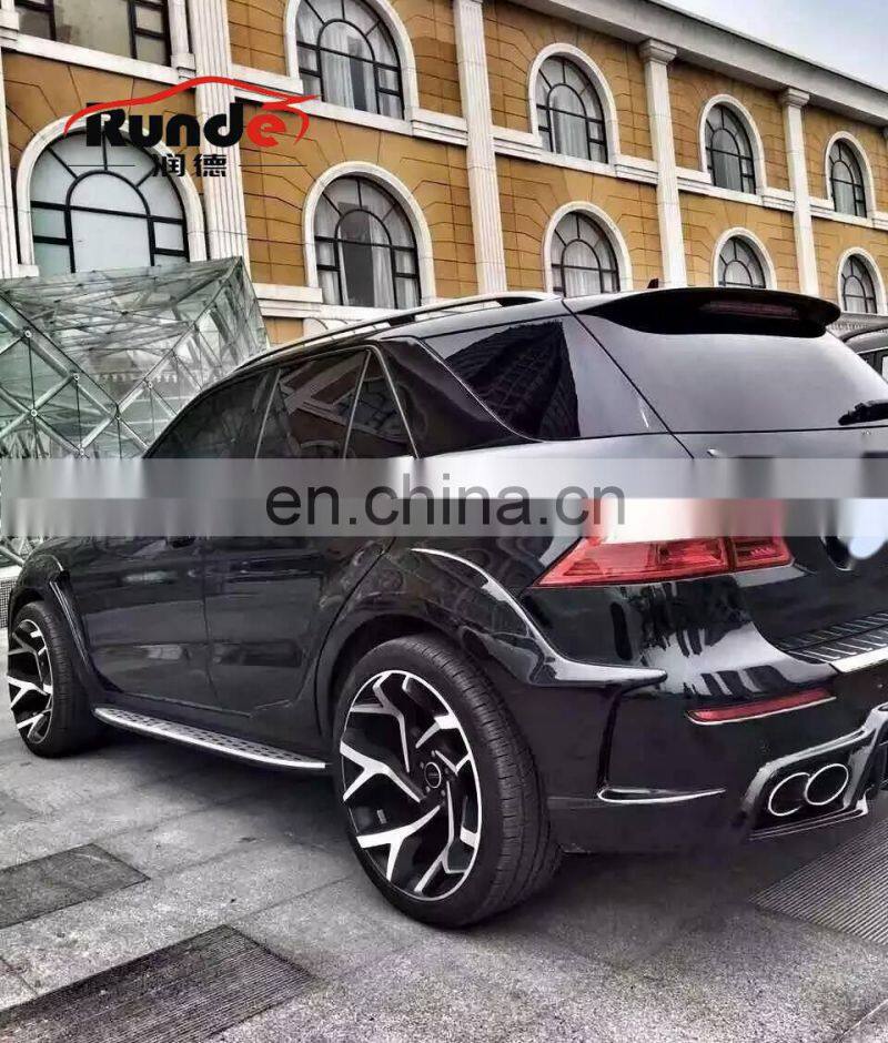 RD Good Quality FRP Material WD Style Wide Car Body Kit For Mercedes BENZ ML X166 body kit