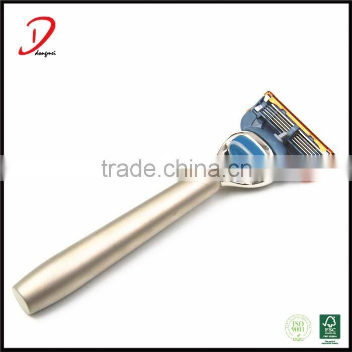 High quality metal handle shaving razor and razor stand