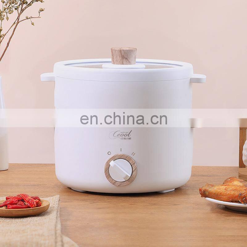 Household mini electric hot pot, electric boiling pot, multi-function student dormitory