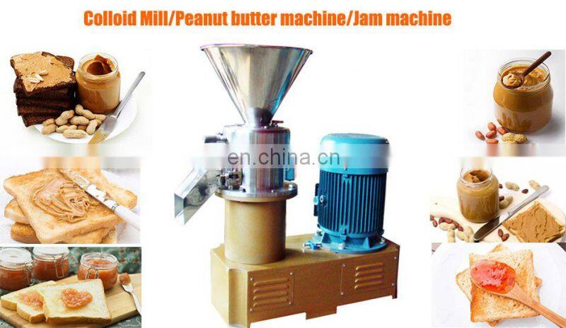 Peanut Production Shea Vegetable Ghee Hummus Peanut Butter Making Machine Line
