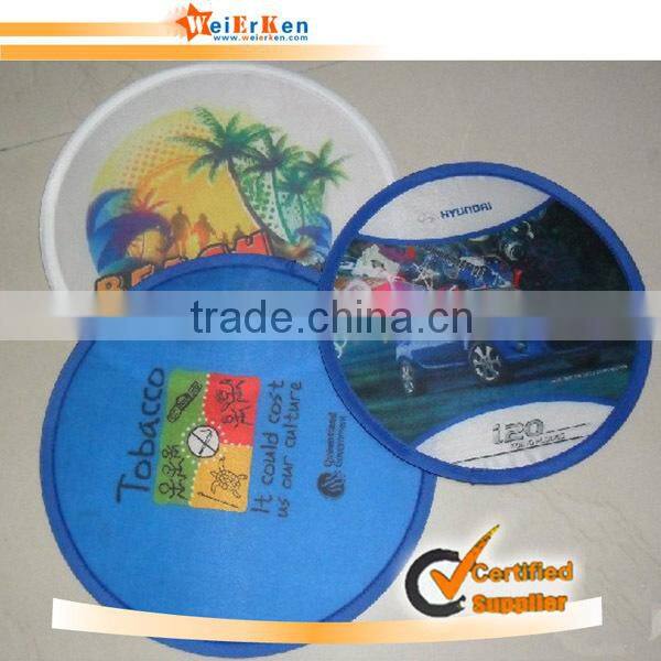 picture printing foldable frisbee