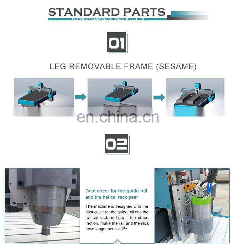 Advertising cnc router machine for cutting acrylic MDF plywood foam wood engraving carving machine 1325