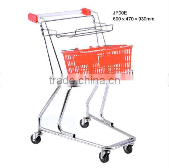 Japan style unfolding smart shopping cart for house-use