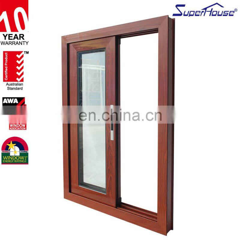 Superhouse Picture aluminum frame glass wood door wooden door for front door design with AS2047/CAS//DADE/NFRC/NOA certification