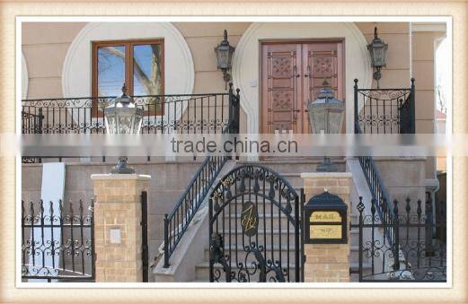 GYD-15F0409 Special design Steel Outdoor Garden Fence