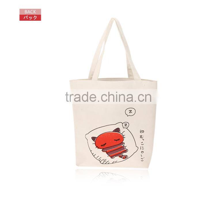 newest design cute women shopping tote bag