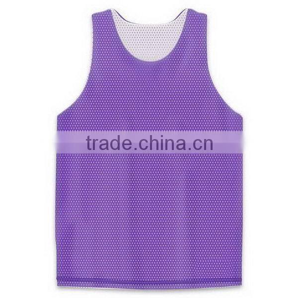 Super quality useful training basketball jersey for college