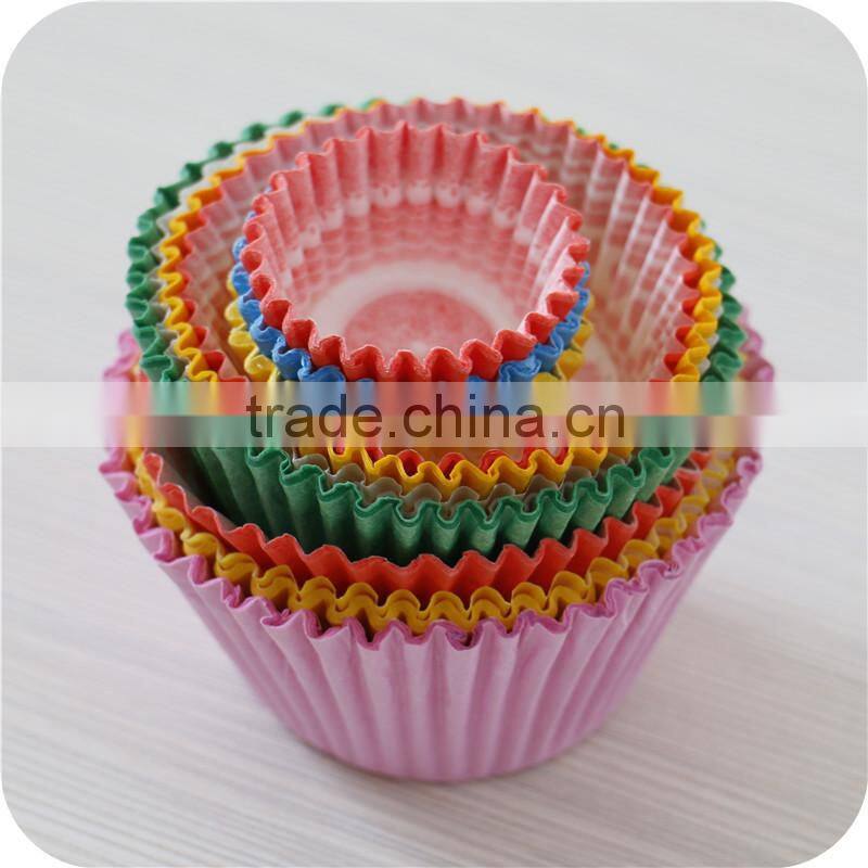 various size paper colorful baking cup for sale