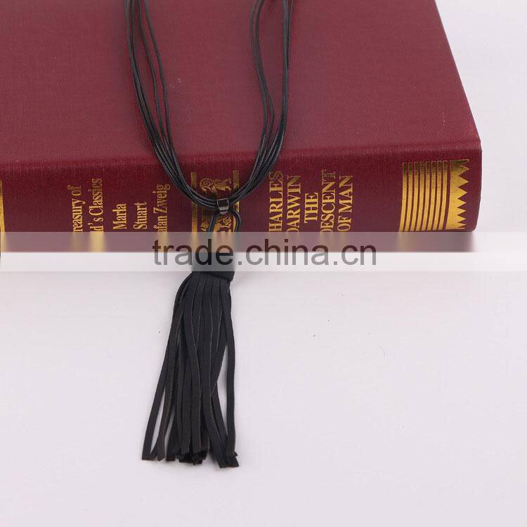 2015 new products Europe and the United States exaggerate cortex tassel necklaces