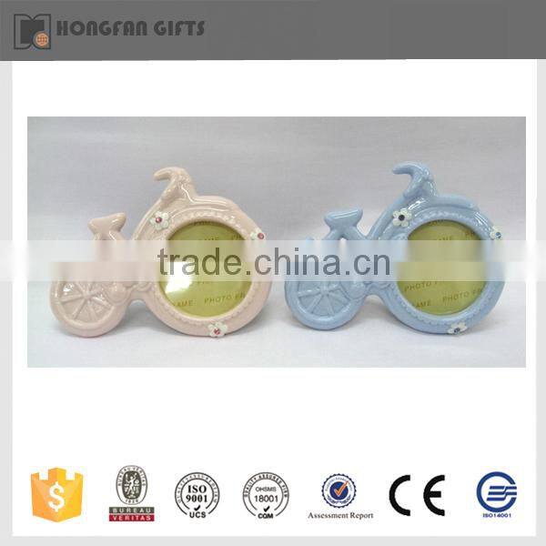 cute ceramic newborn baby picture photo frame