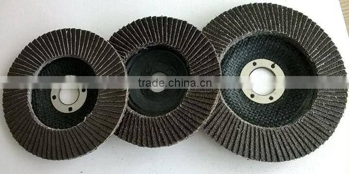 125x22mm Abrasive zirconia flap disc for stainless steel