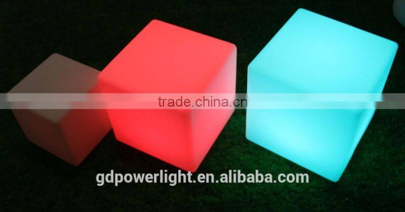 LED light cube with remote control YXF-4343D