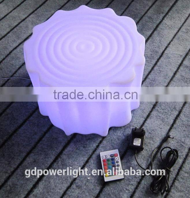 New PE plastic Stool with LED light & remote control YXF-3320