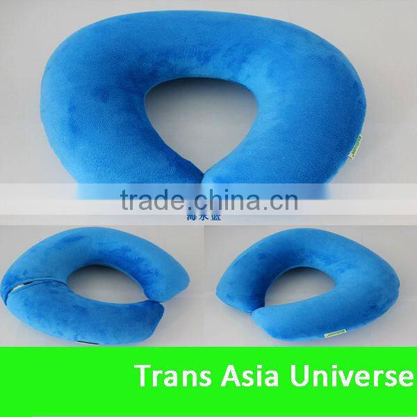 Hot Selling Promotional inflation travel and neck pillow