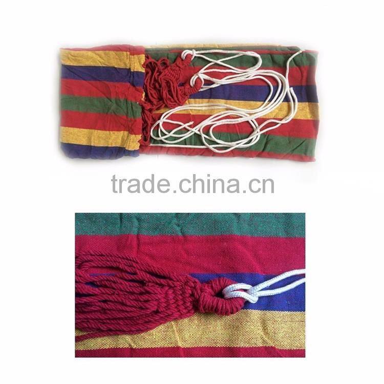 Cheap Outdoor Folding Hammock Chair Hanging Swing Lounge Canvas Hammock Camping