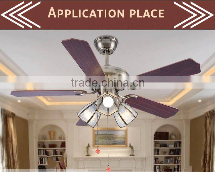 Small Outdoor White Lampshade Ceiling Fans With Light