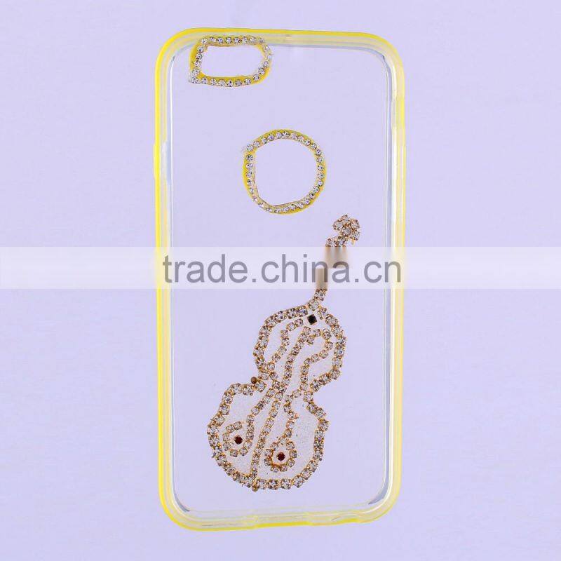 Wholesale Custom Plastic Clear Mobile Phone Case For christmas decoration