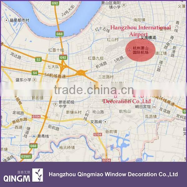 China Manufaturer Polyester Material Horizontal Pattern Fabric of Zebra Blinds