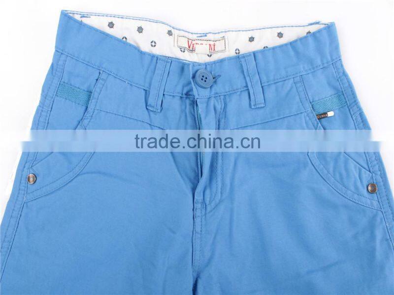 Boy's cheap 100%cotton stock lot apparel shorts