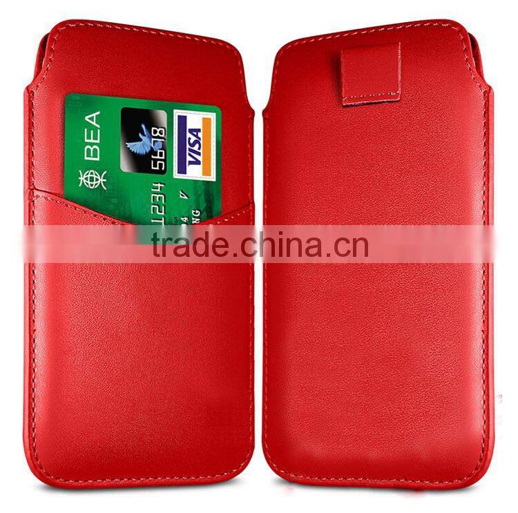 Leather Pouch For Alcatel one touch pop c7