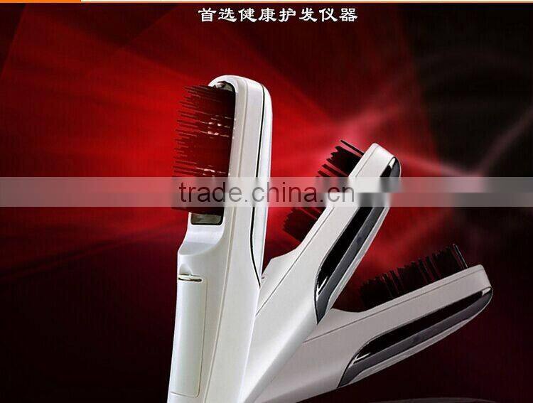 650NM low level hair brush massage comb salon care hair brush new hair growth comb with factory price for hair loss treatment