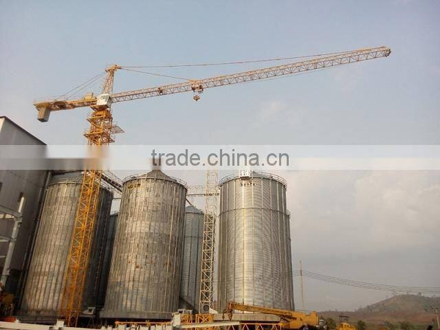 Factory sale 6T tower Crane luffing jib tower crane